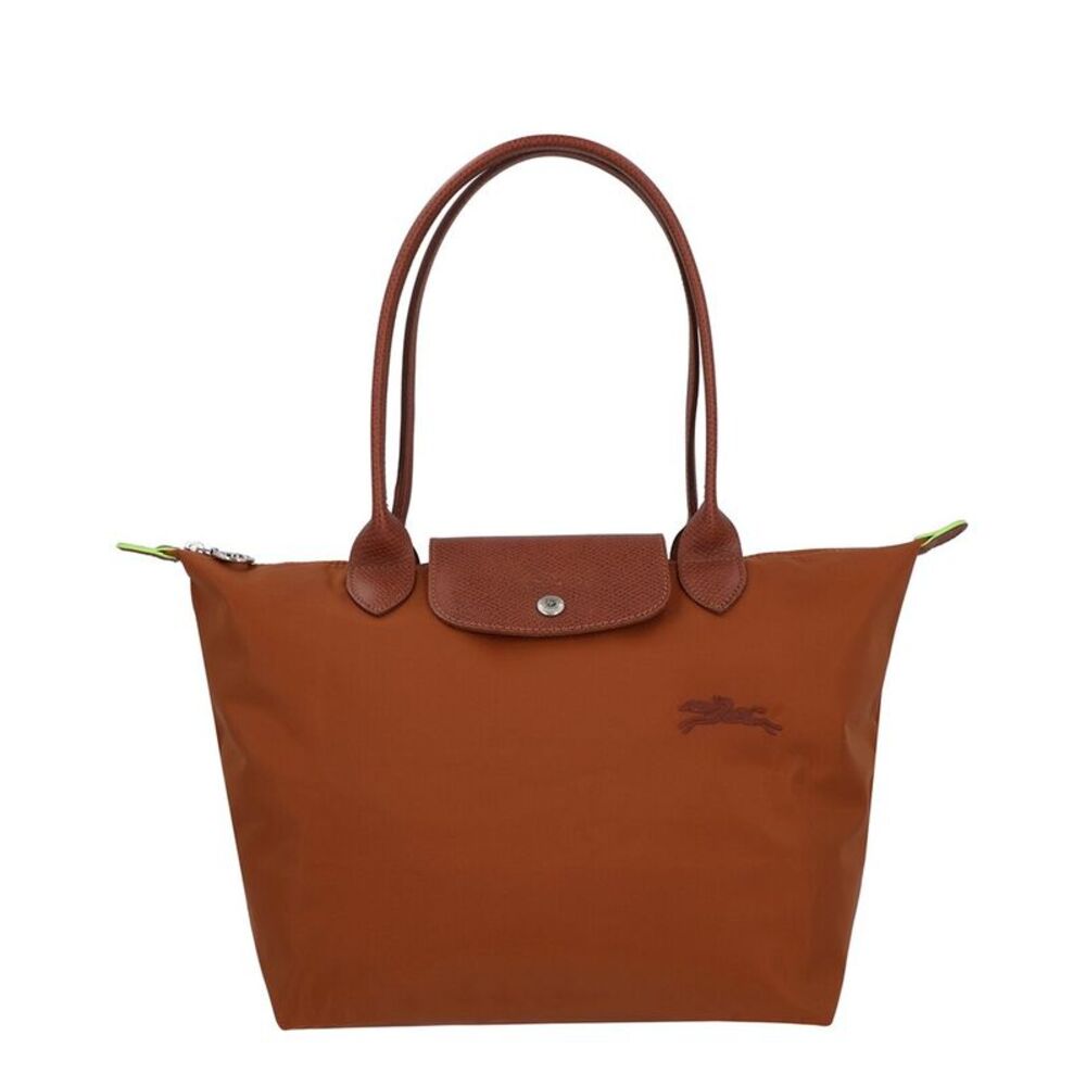Longchamp Le Pliage Green Medium Canvas Bag